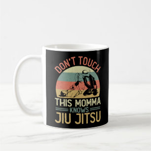 Jiu Jitsu Bjj Raak niet op deze Momma Knows Jiu Koffiemok