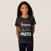 Jiu Jitsu Bjj Some Girls Want To Be A Princessen I T-shirt (Voorkant volledig)