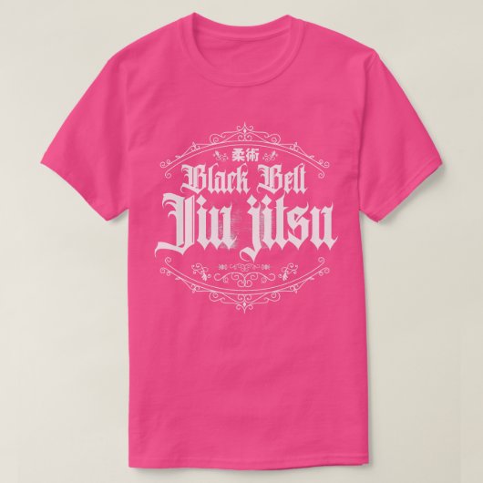 Jiu Jitsu Black Belt Classic T-shirt (Design voorkant)