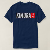 Jiu Jitsu Black Belt Kimura Dark Gift Martial Arts T-shirt (Design voorkant)