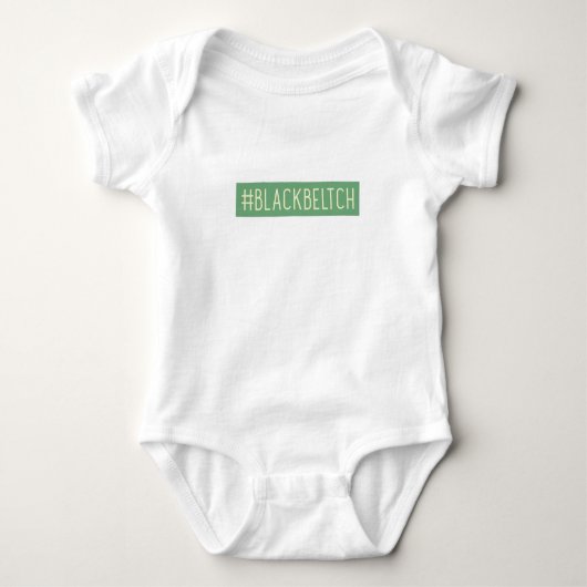 Jiu Jitsu #blackbeltch Romper (Voorkant)