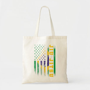 Jiu Jitsu Braziliaanse Bjj Brazil United States Fl Tote Bag