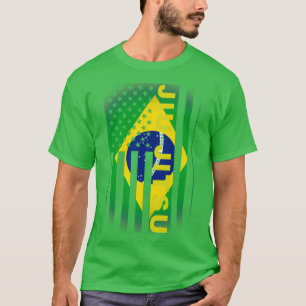 Jiu Jitsu Braziliaanse vlag 7 T-shirt