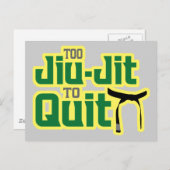 Jiu-Jitsu Briefkaart (Voorkant / Achterkant)