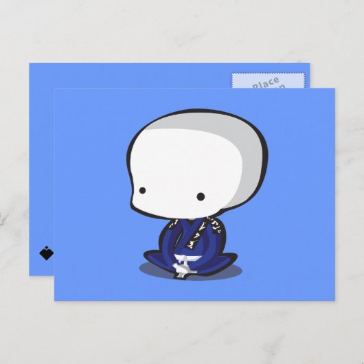 Jiu Jitsu Briefkaart (Voorkant / Achterkant)