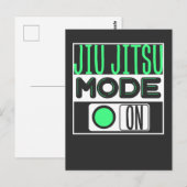 JIU-JITSU BRIEFKAART (Voorkant / Achterkant)