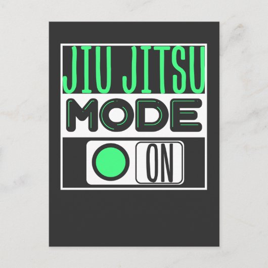 JIU-JITSU BRIEFKAART (Voorkant)
