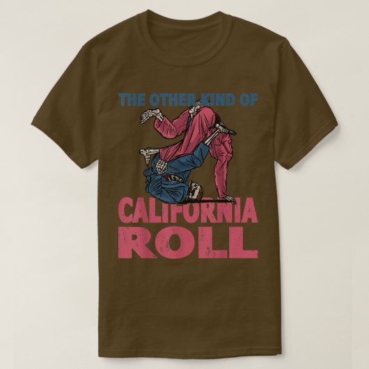 Jiu jitsu california roll jujutsu accessories for  t-shirt (Design voorkant)