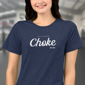 Jiu Jitsu Choke Dealer Arte Suave Vrouw Tri-Blend Shirt