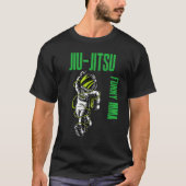 Jiu Jitsu Cool Astronaut Chill Mma Muay Thai Fight T-shirt (Voorkant)