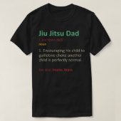 Jiu Jitsu Dad 1 T-shirt (Design voorkant)
