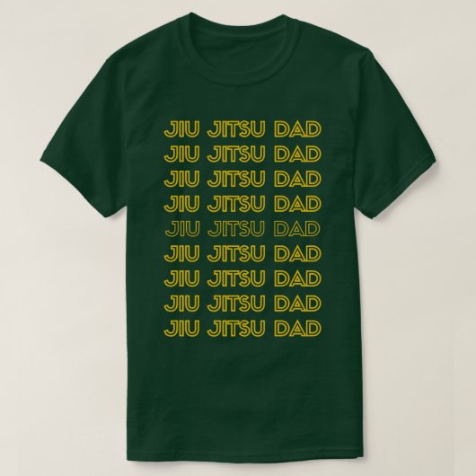 Jiu Jitsu Dad 1 T-shirt (Design voorkant)