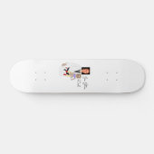 Jiu Jitsu Dad Custom Photos and Handwritten Text Persoonlijk Skateboard (Horizontaal)