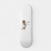 Jiu Jitsu Dad Custom Photos and Handwritten Text Persoonlijk Skateboard (Voorkant)