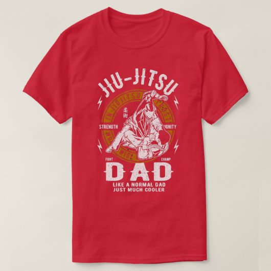 Jiu Jitsu Dad Funny Jiu Jitsu T-shirt (Design voorkant)