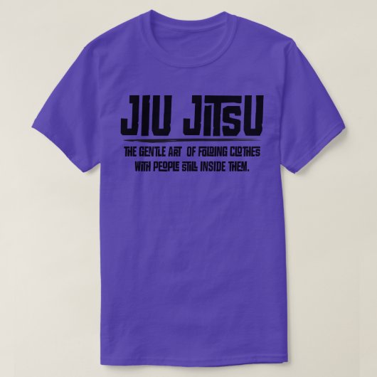 Jiu Jitsu de zachte kunst van het vouwen van kledi T-shirt (Design voorkant)