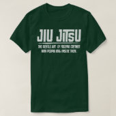 Jiu Jitsu de zachte kunst van het vouwen van kledi T-shirt (Design voorkant)