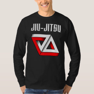 Jiu Jitsu Double Gracie Triangle Bjj Mma Muay T T-shirt