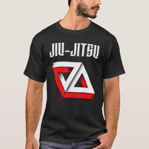 Jiu Jitsu Double Gracie Triangle Bjj Mma Muay T T-shirt