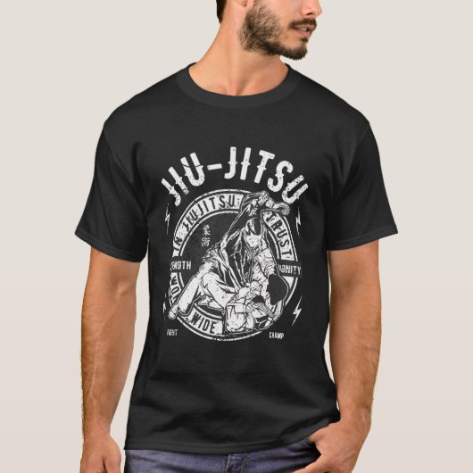 Jiu-Jitsu Draag BJJ Braziliaans Jiu Jitsu T-shirt (Voorkant)