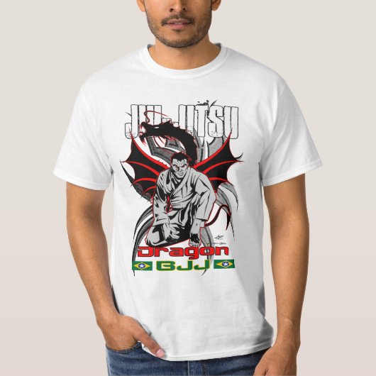 Jiu-Jitsu Dragon - 1 T-shirt (Voorkant)