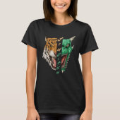 Jiu Jitsu Dragon and Tiger - BJJ Grappling T-shirt (Voorkant)