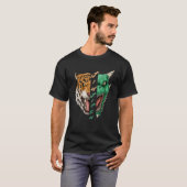 Jiu Jitsu Dragon and Tiger - BJJ Grappling T-shirt (Voorkant volledig)