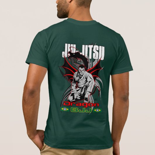 Jiu-Jitsu Dragon S T-shirt (Achterkant)