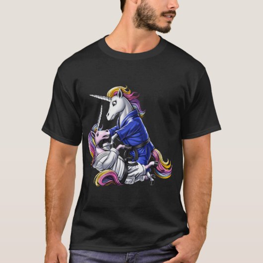 Jiu-Jitsu Eenhoorns T-shirt (Voorkant)