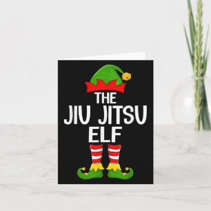 Jiu Jitsu Elf Xmas Matching Family Elf Squad Chris Kaart