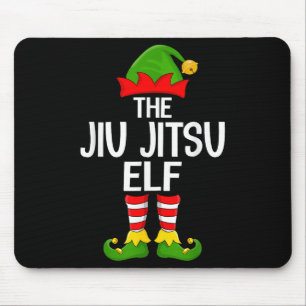 Jiu Jitsu Elf Xmas Matching Family Elf Squad Chris Muismat