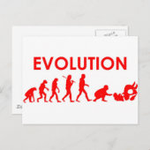 Jiu Jitsu Evolution Briefkaart (Voorkant / Achterkant)