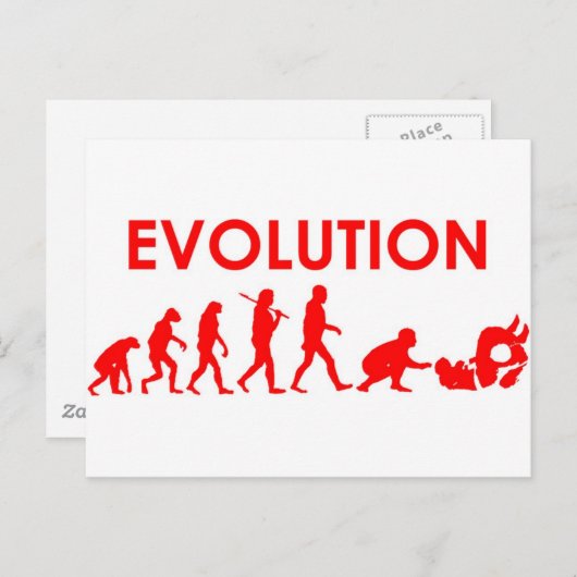 Jiu Jitsu Evolution Briefkaart (Voorkant / Achterkant)