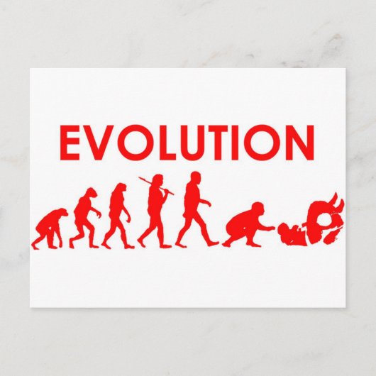 Jiu Jitsu Evolution Briefkaart (Voorkant)