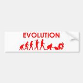 Jiu Jitsu Evolution Bumpersticker (Voorkant)