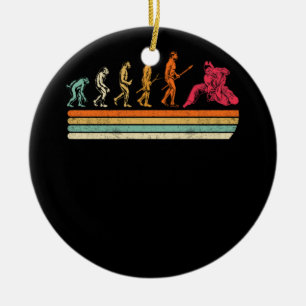 Jiu Jitsu Evolution T-Shirt BRAZILIAN JITSU MMA Keramisch Ornament