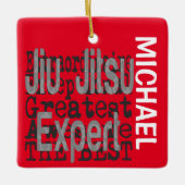 Jiu Jitsu Expert Extraordinaire CUSTOM Keramisch Ornament (Voorkant)