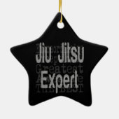 Jiu Jitsu Expert Extraordinaire Keramisch Ornament (Achterkant)