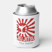 Jiu Jitsu Fighter Japans  Martial Arts Blikjeskoeler (Blikje Voorkant)