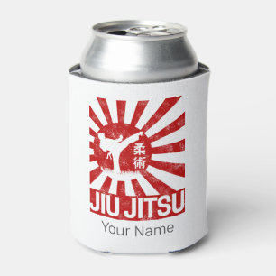 Jiu Jitsu Fighter Japans Martial Arts Blikjeskoeler