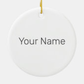 Jiu Jitsu Fighter Japans  Martial Arts Keramisch Ornament (Achterkant)