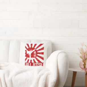 Jiu Jitsu Fighter Japans  Martial Arts Kussen