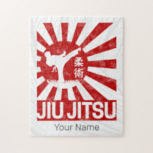 Jiu Jitsu Fighter Japans  Martial Arts Legpuzzel
