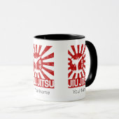 Jiu Jitsu Fighter Japans  Martial Arts Mok (Voorkant rechts)