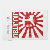 Jiu Jitsu Fighter Japans  Martial Arts Theedoek (Horizontaal)