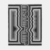 Jiu-Jitsu Fleece Deken (Voorkant)