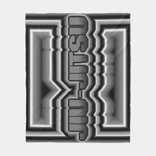 Jiu-Jitsu Fleece Deken (Voorkant)