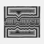 Jiu-Jitsu Fleece Deken (Voorkant (Horizontaal))