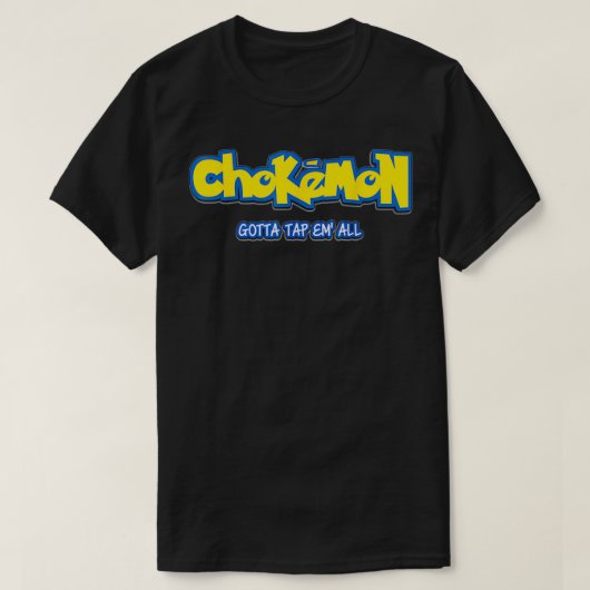 Jiu Jitsu Funny Chokemon BJJ MMA Jujitsu Classic T-shirt (Design voorkant)
