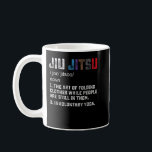 Jiu jitsu Funny definition BJJ of MMA grappler Koffiemok<br><div class="desc">Jiu jitsu Funny definition BJJ of MMA grappler</div>